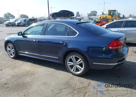 2013 Volkswagen Passat 2.0L Tdi Sel Premium from USA, damaged, VIN 1VWCN7A36DC002806